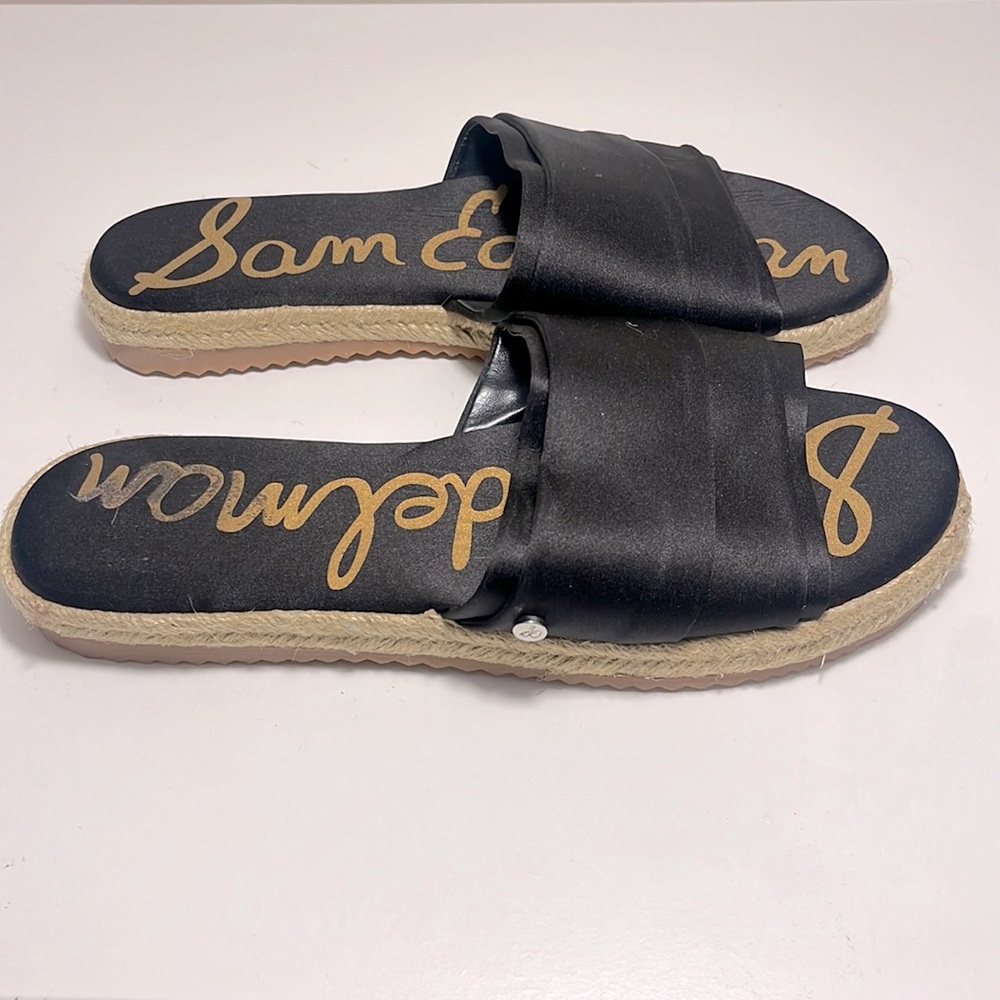 Sam Edelman flat sandals‎ satin